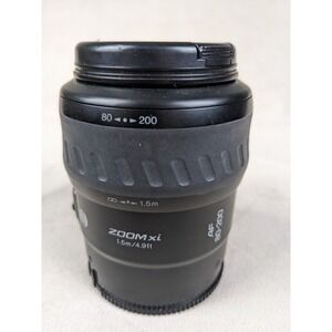Minolta AF Zoom xi 1.5m/4.9ft 55mm 80-200mm Camera Lens